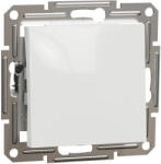 Schneider Electric EPH0770121 Asfora egypólusú nyomógomb, 10AX fehér keret nélkül (EPH0770121)