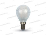 V-TAC SKU-44941 COG LED lámpa E14 gömb P45 4W 6400K 400lm IP20 300° világítási szög FrostCover (44941)