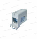 OMU system 1 pólusú szürke fővezetéki sorkapocs csatlakozókapocs 2x35-150mm2 CU 320A AL 290A Omu system TUK2351 (TUK235150L)
