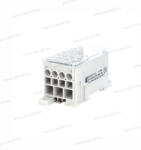 Pollmann Fáziselosztó blokk PVB 250-3/8 250A 1x35-120mm2+3x2, 5-35mm2+8x2, 5-16mm2 1000V AC/DC 2080718 (2080718)