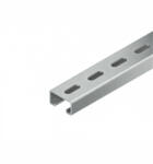 Niedax 2991/2 FL C-sín C-Profil, SW 22 mm, 48x26x2000 mm szerelősín (2991/2 FL)