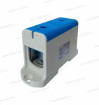 OMU system 1 pólusú kék fővezetéki sorkapocs, csatlakozókapocs 2x35-240mm2 CU: 425A, AL: 380A Omu system TUK23524 (TUK235240N)