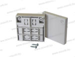 Elettrocanali EC SSB1 csatorna kötődoboz 70x70x24mm 25db/doboz (EC SSB1)