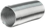 Vents Aluvent cső 125/5m átmérő 125mm, hossza 5m, elszívócső flexibilis alumínium légcsatorna (ALUVENT-125/5)
