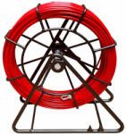 OMU system OSPULLER OSFH45S60 60m üvegszálas berudaló, behúzószalag állványon tekerődobbal 4, 5 átmér (OSFH45S60)