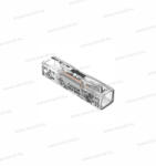 Wago 2773-2401 PUSH WIRE soros vezetékösszekötő tömör 0, 75-4mm2 sodrott 1, 5-4mm2 átlátszó (2773-2401)