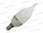 V-TAC SKU-4164 Led fényforrás E14 gyertya 4W 350lm 2700K 240V (4164)