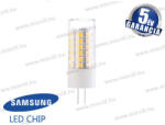 V-TAC SKU-133 Led lámpa G4 3, 2W 6400K 300° sug. szög 385lm 12V DC Samsung Chip 5év garancia (133)
