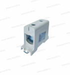 OMU system 1 pólusú szürke fővezetéki sorkapocs csatlakozókapocs 2x16-95mm2 CU 245A AL 220A Omu system TUK21695 (TUK21695L)