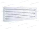 Vents MV 350 ABS fehér műanyag ajtórács csőcsatlakozás nélkül 368x130mm (MV 350 ABS)