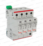 Raycap Safetec CR 160/275 (4+0) túlfeszültség levezető, C osztály kijelzős 516.905