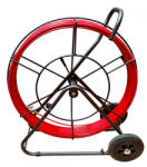 OMU system OSPULLER OSFH75S100 Üvegszálas berudaló Ø 7, 5mm, tekerődobbal Ø 720mm, M12, 100m (OSFH75S100)