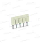 Wago 2006-405 5 pólusú szigetelt keresztösszekötő Topjob S Push-n Cage Clamp (2006-405)