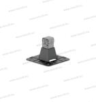 OMU System MGPNK-03M 2542 cserépre ragasztható vezetéktartó 85mm magas, 8mm átmérőjű köracélhoz (2542)