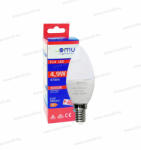OMU Lighting LED izzó E14 C37 gyertya 4, 9W 470lm 3000K meleg fehér garancia 2 év (LBE14C374.94703000)