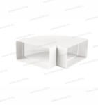 Vents 5251 55X110 90°-os könyök vízszintes laposcsatornához (5251)