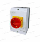 OMU system MX-440PY 4 pólusú 40A tokozott ipari ki-be kapcsoló 4x40A IP65 lakatolható (MX-440PY)