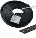 OMU system HSZ6 műanyag bevonatos perforált szerelőszalag külső: 19x2mm, 10m hosszú furat 6, 5mm lemez