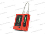 Maxwell 25340 Kábeltesztelő műszer, kábelteszter RJ11, RJ12, RJ45 MN-25340 (25340)