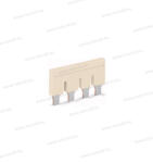 Wago 2010-404 4 pólusú szigetelt keresztösszekötő Topjob S Push-n Cage Clamp 800V 57A (2010-404)