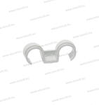 Celo Apolo FPD grapatrak csőrögzítő lőhető műanyag félköríves dupla bilincs átmérő 16mm 100db/cs (916FPD)