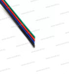 V-TAC Színes vezeték RGB LED szalaghoz 4 eres fekete kék piros zöld 4438 8097