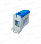 OMU system 1 pólusú kék fővezetéki sorkapocs csatlakozókapocs 2x35-150mm2 CU 320A AL 290A Omu system TUK235150N (TUK235150N)