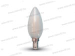 V-TAC SKU-4475 COG LED lámpa E14 gyertya 4W 4000K semleges fehér 400lm V-TAC (4475)