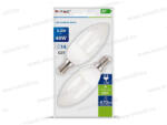 V-TAC SKU-7292 Led lámpa E14 5, 5W gyertya 470lm 4000K IP20 200° sugárzási szög 240V bl2 (7292)