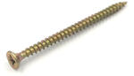 Koelner 2, 5x16mm faforgácslap csavar PZ süllyesztett fejű sárga horganyzot tövigmenetesUC-2516 50006 (50006)