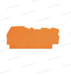 Wago 2102-1392 végzáró 3 vezetékes sorkapocs blokkhoz narancssárga Topjob S Push-in Cage Clamp (2102-1392)