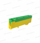 Pollmann PE2+8S szigetelt zöld/sárga gyűjtősín 80A be: 2x10mm2 sodrott (tömör16mm2) leágazó: 8x1, 5-16mm2 202028 (2020286)