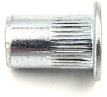 Koelner M10 lapos peremű szegecsanya acél átm: 8 átfogás: 1-4mm rovátkolt S1M10STC 03419 (03419)