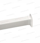 Elettrocanali EC 9708060 egyenes falátvezető 80x60mm 90010060 klíma csatornához (EC 9708060)