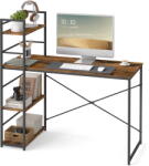 Bravolo MAX 4.0 Számítógépasztal - Rusztikus / Fekete Lábak