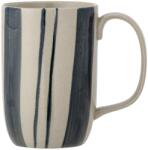 Creative Collection Sötétkék Csíkos Kerámia Bögre 6 db