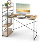 Bravolo MAX 4.0 Számítógépasztal - Sonoma / Fekete Lábak