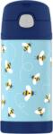 Thermos FUNtainer термо бутилка със сламка, пчели, 355 мл (12001H)