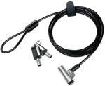 LogiLink CABLU securitate LOGILINK pt. notebook, slot nano, 2 chei standard, 1.8m, cablu aliaj-zinc, permite pivotant si rotire, NBS013 (timbru verde 0.18 lei) (NBS013)