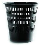 DONAU Papírkosár műanyag DONAU 12L fekete (UD307-01) - tonerpiac