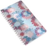 Realsystem Határidõnapló REALSYSTEM SP2 spirál A/6 heti fehér lapos virágok 2026 (8711-53) - tonerpiac