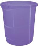 ESSELTE Papírkosár ESSELTE Colour Breeze 14 liter áttettszõ levendula (628462) - tonerpiac