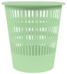 DONAU Papírkosár műanyag DONAU Life 12L pasztell zöld (UD307-06) - tonerpiac