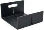 LIND DNA Suport pentru șervețele NUPO 18 cm, antracit / antracit, piele / aluminiu, LIND DNA (LIND981350)