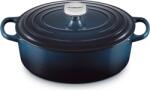 Le Creuset Tavă de copt Signature ovală, 27 cm, albastru închis (21178271294475)
