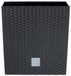 Prosperplast Rato Square kaspó antracit 26, 5 x 26, 5 x 50 cm (DRTS265-S433) - platinashop