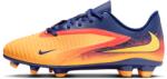 Nike Phantom 6 Low Club FG stoplis focicipő, gyerekméret, kék - sárga, Erling Haaland (HQ2026-800)