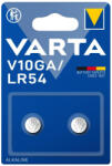 VARTA V10GA/2 LR54 LR1130 4274 1, 5V Alkaline gombelem (Varta-V10GA-2BP)