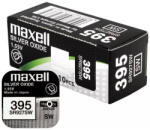Maxell 395 399/SR927SW 1, 55V Silver Oxide óra gombelem (Maxell-395)