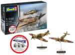 Revell Starter Kit Spitfire Mk. Ia & Hurricane Mk. I 1: 144 (73771) makett repülő (73771)